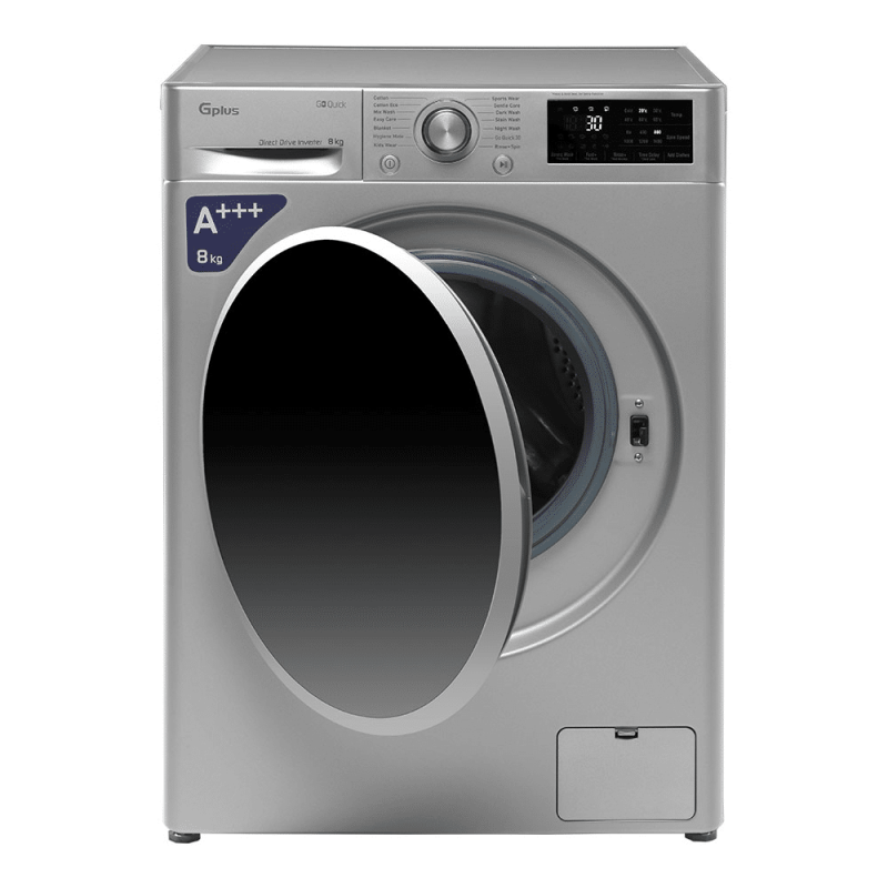 ماشین لباسشویی 8 کیلویی جی پلاس مدل GWM-P87S