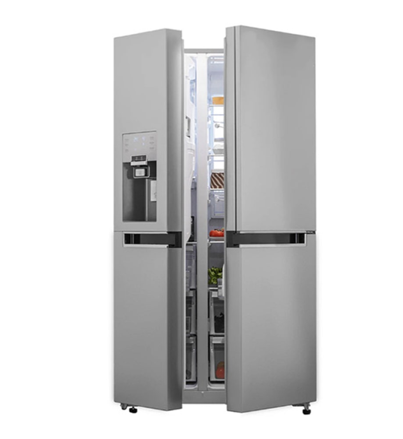 یخچال فریزر ساید بای ساید دوو مدل SXI20-10S - استیل