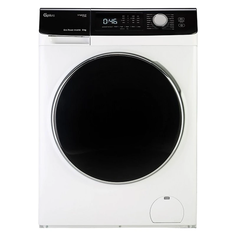 ماشین لباسشویی 8 کیلویی جی پلاس مدل GWM-M854W.RW