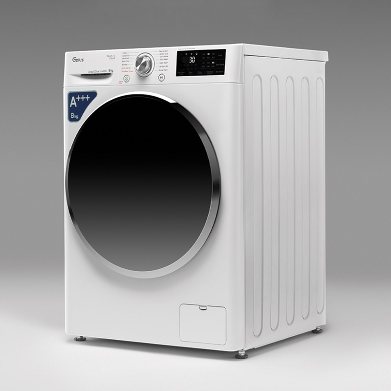 ماشین لباسشویی 8 کیلویی جی پلاس مدل GWM-R808W