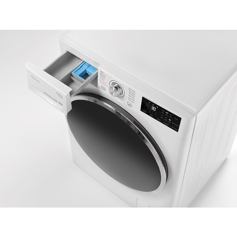 ماشین لباسشویی 8 کیلویی جی پلاس مدل GWM-R808W