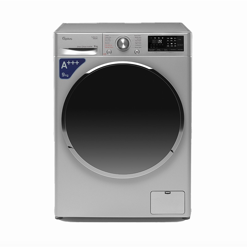ماشین لباسشویی 9 کیلویی جی پلاس مدل GWM-R909S